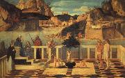 Vittore Carpaccio Warriors and Orientals painting